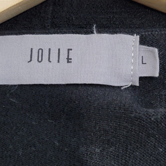 Joie Long Sleeve Open Front Cardigan Sweater Size Large - Picture 3 of 3